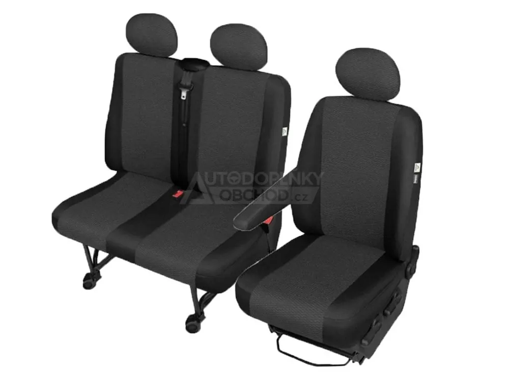 Pouze Dnes Autopotahy Fiat Ducato 2006-2026 • přední • 3 místa