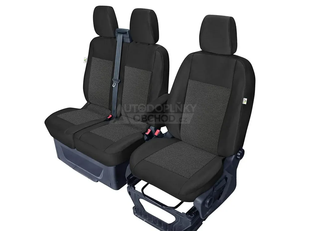 Nejlepší Volba Autopotahy Ford Transit 2014-2026 • přední • 3 místa stolek
