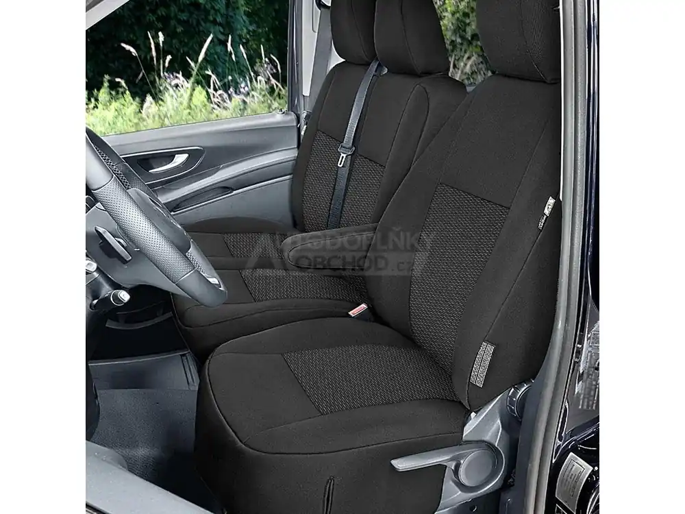 Sezónní Sleva Autopotahy Mercedes Vito W447 2014-2026 • přední • 3 místa (1+2)