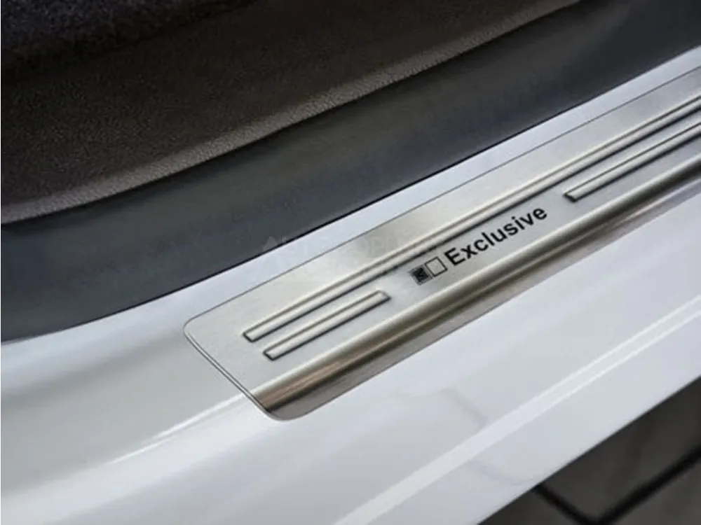Prahové lišty Renault Espace V 2015-2023 • 4 ks • AVISA nerez Super Cena