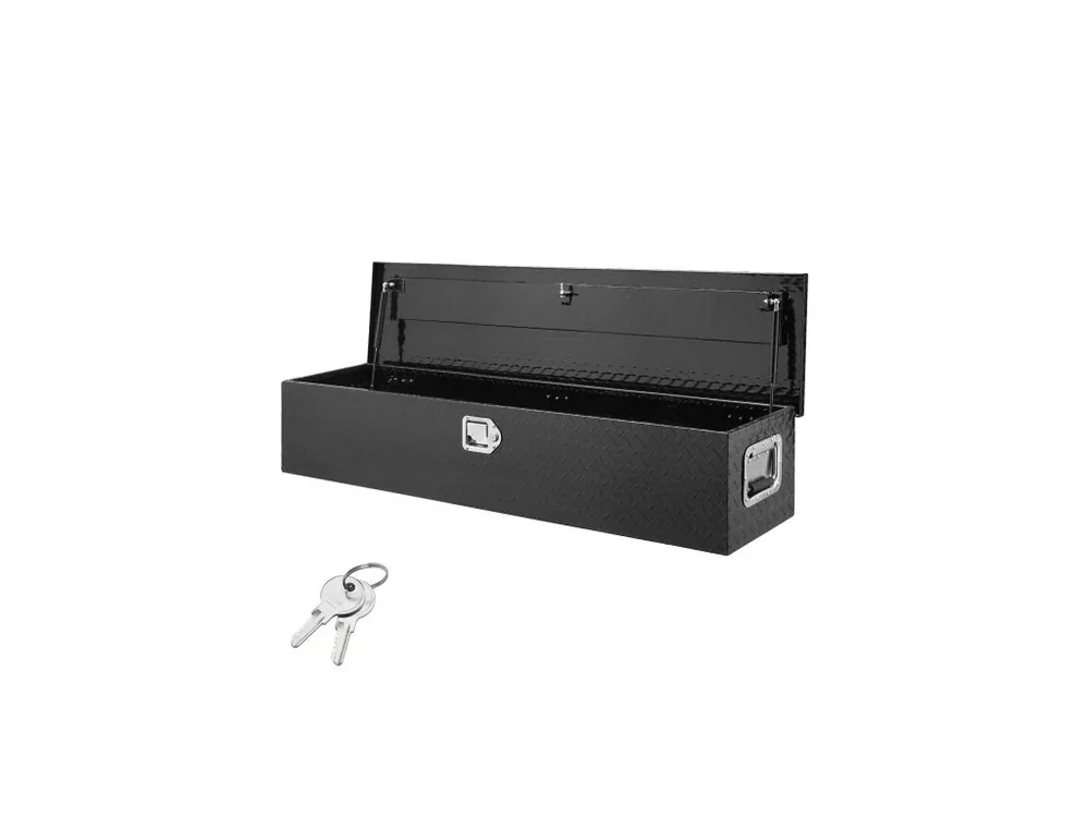 121,9x38,1x38,1 cm Odolný hliníkový box na nářadí s běhounem pro korbu pick-upu Super Cena