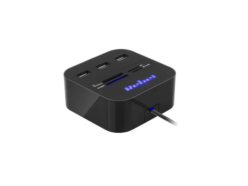 Sleva USB hub REBEL KOM1020