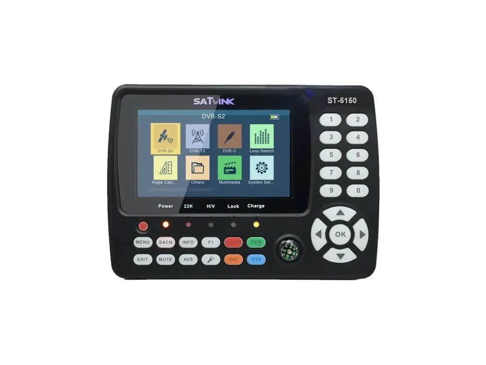 Satlink ST-5150 HD DVB-S2/DVB-T2/DVB-C h.265 COMBO-METER HEVC Víkendová Akce