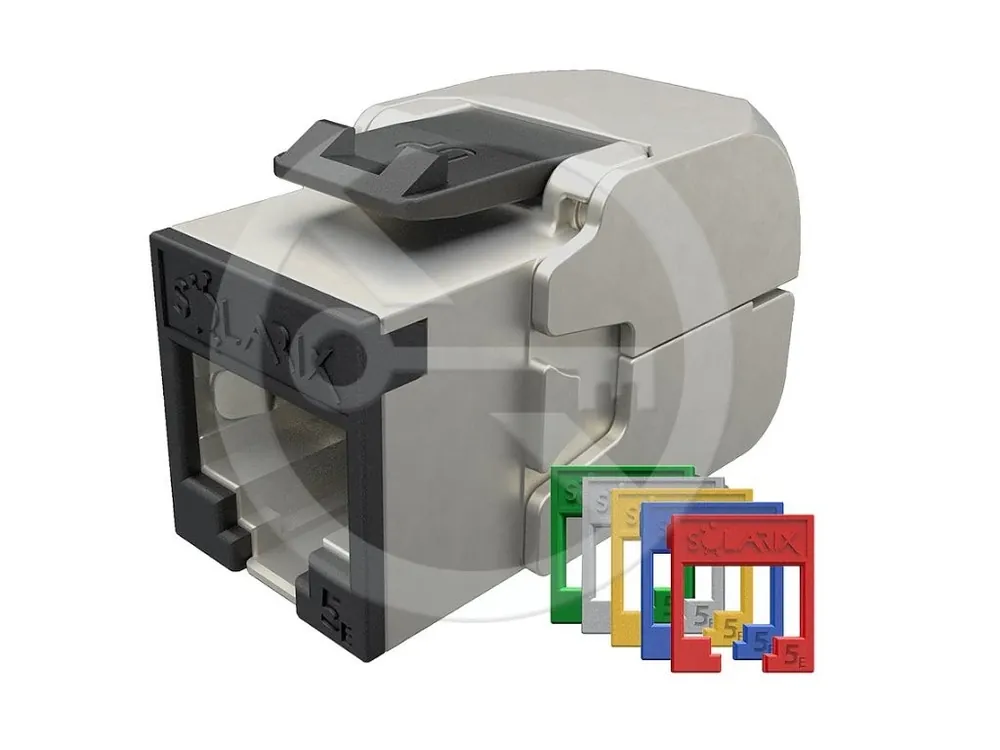 Samořezný keystone Solarix CAT5E STP SXKJ-5E-STP-RAL-SA, RAL FIT moduly, GROUND LOCK Cenový Hit