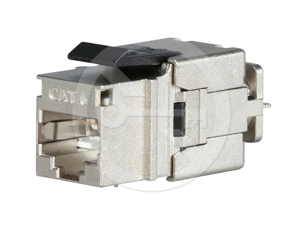 Jen Po Omezenou Doba Rychlozařezávací keystone Solarix CAT6 STP RJ45 černý SXKJ-6-STP-BK-NA