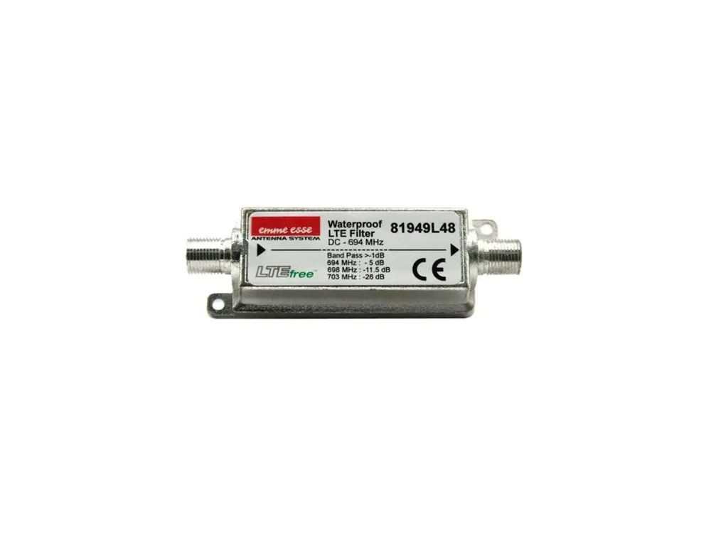 Antenní filtr Emme Esse 81949L48, filtr 5G, dolní propust DC až 694MHz Nejprodávanější