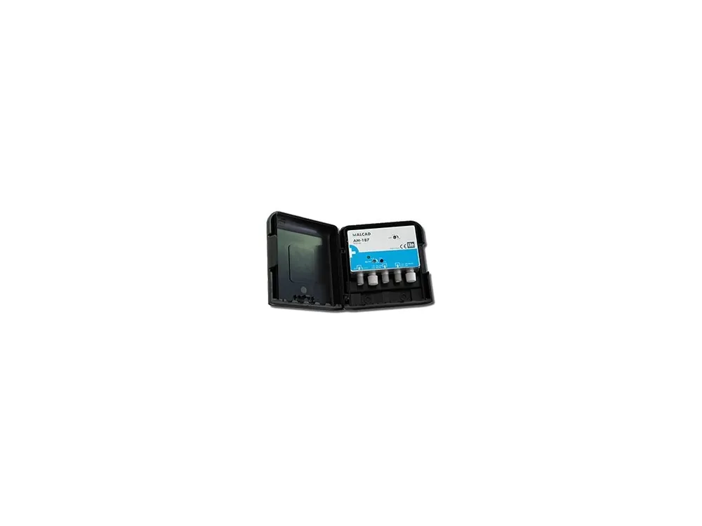 Venkovní zesilovač Alcad AM-187 LTE700 (1/2xFM,DAB,UHF - 30dB) Časově Omezené
