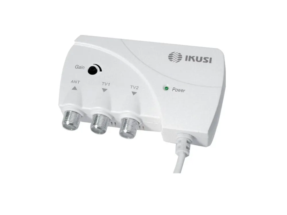Ikusi ATP-200 domovní zesilovač 1 vst., 2 výst., 47-694 MHz, 103 dBµV, LTE700 Novinka