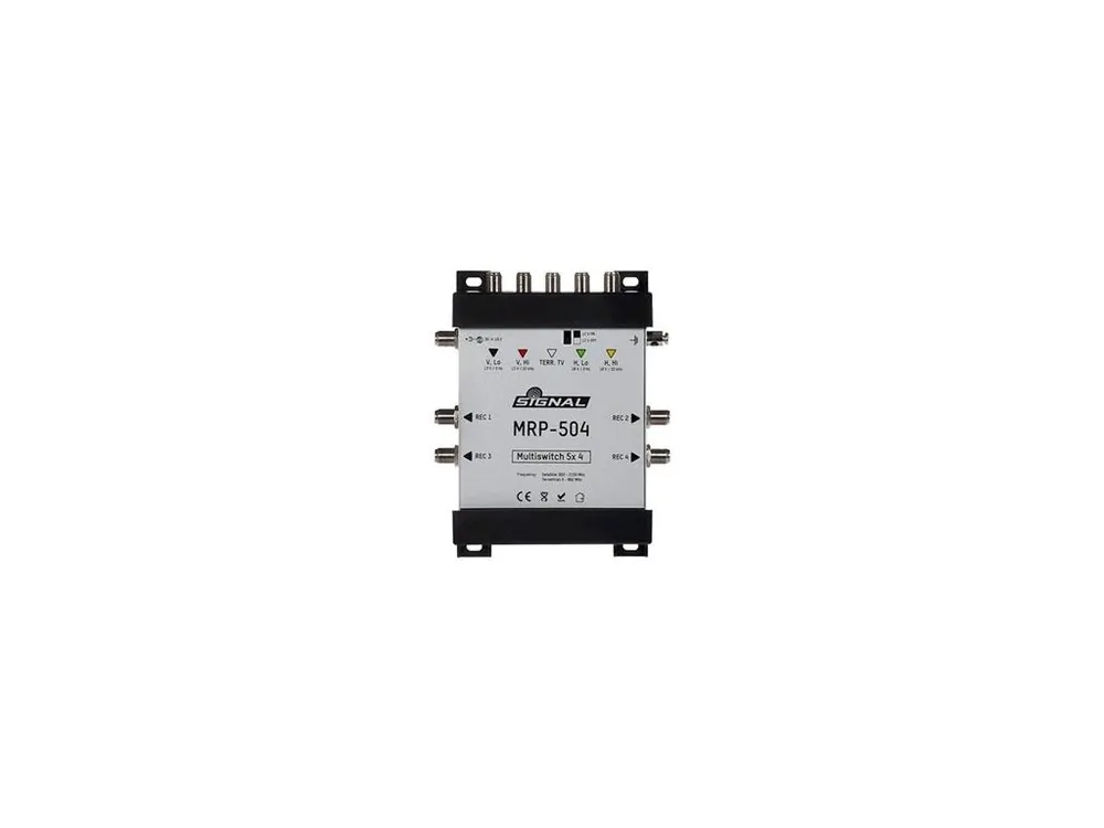 Signal Multiswitch MRP-504 (5/4, pasivní TV) Tovární Cena