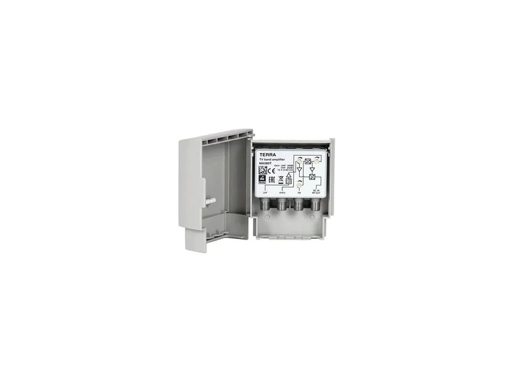 Venkovní zesilovač Terra MA080T LTE700 (FM-VHFIII-UHF 20/30dB) Vysoce Kvalitní