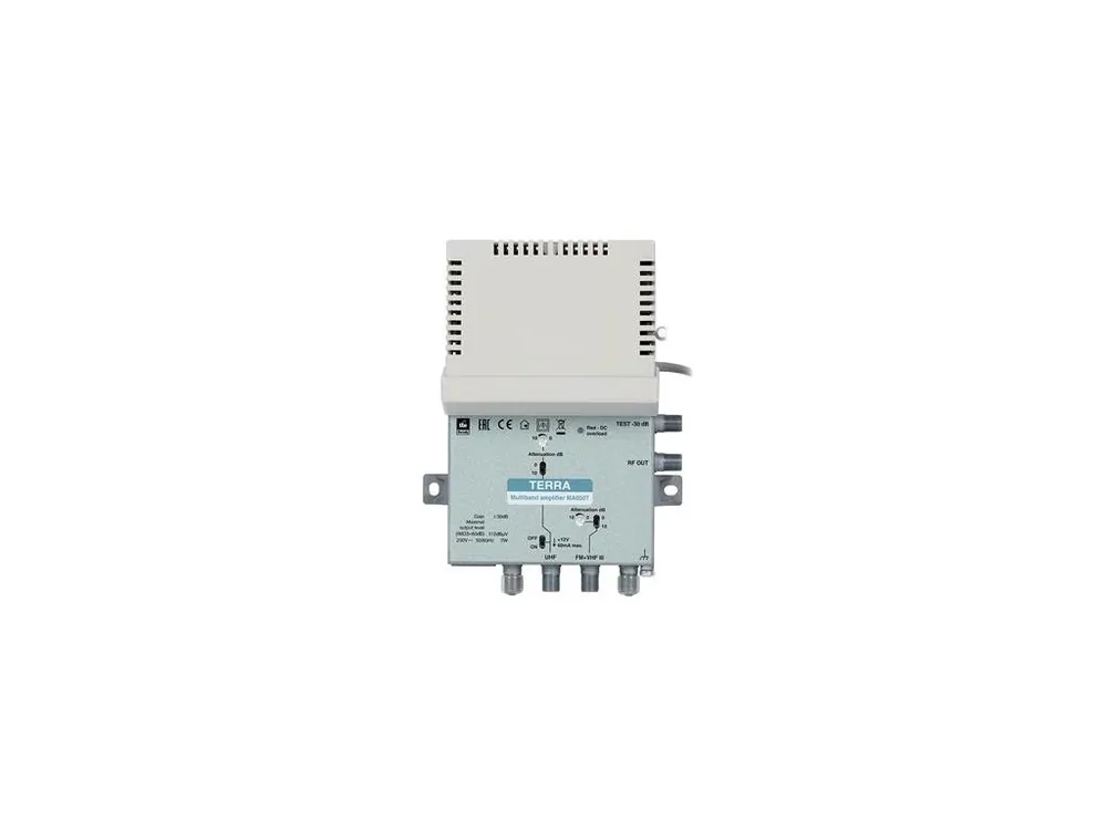 Zesilovač Terra MA050T (2/1, FM/VHF, UHF 12V, LTE700) Cenový Hit