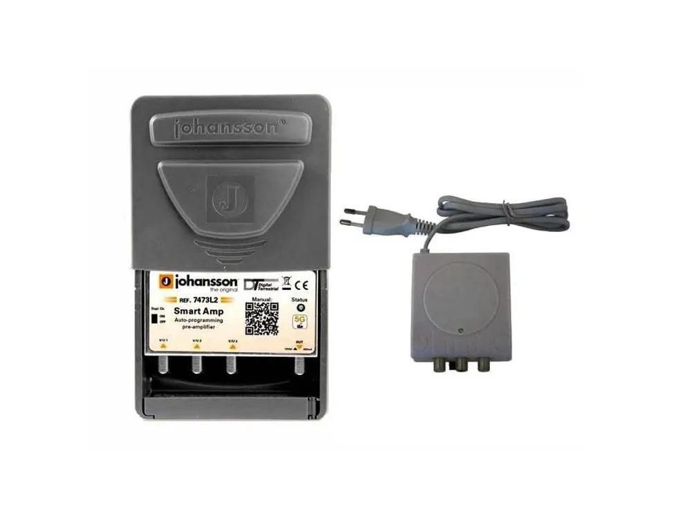 Anténní předzesilovač inteligentní Johansson KIT 7473L2 Smart Amp Hit Sezóny