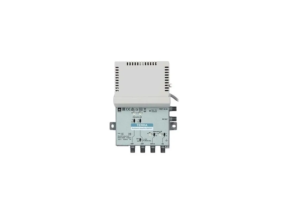 Poslední Šance Zesilovač Terra MA-076T (4/1, FM/BIII/2xUHF, 47 dB, LTE700)