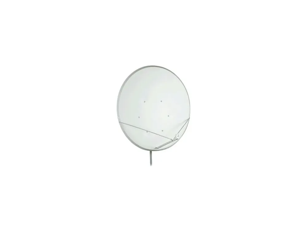 Časově Omezené Parabola 120cm DPL-120 - světle šedá, RAL7035