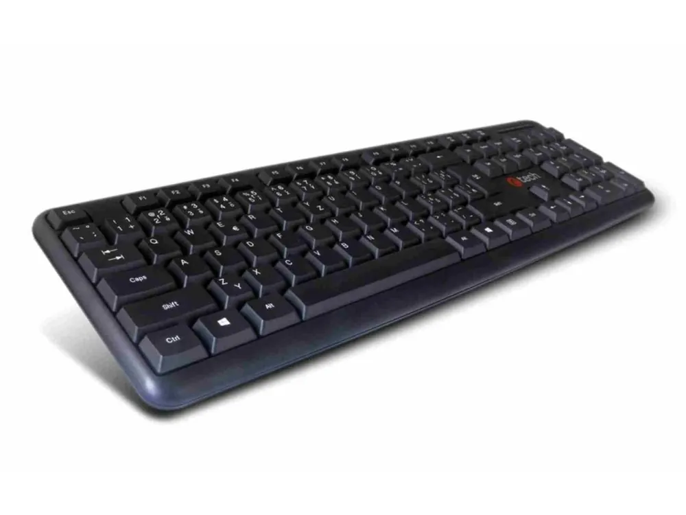 Klávesnice C-TECH CZ/SK KB-102 USB slim black Vrácení Zdarma