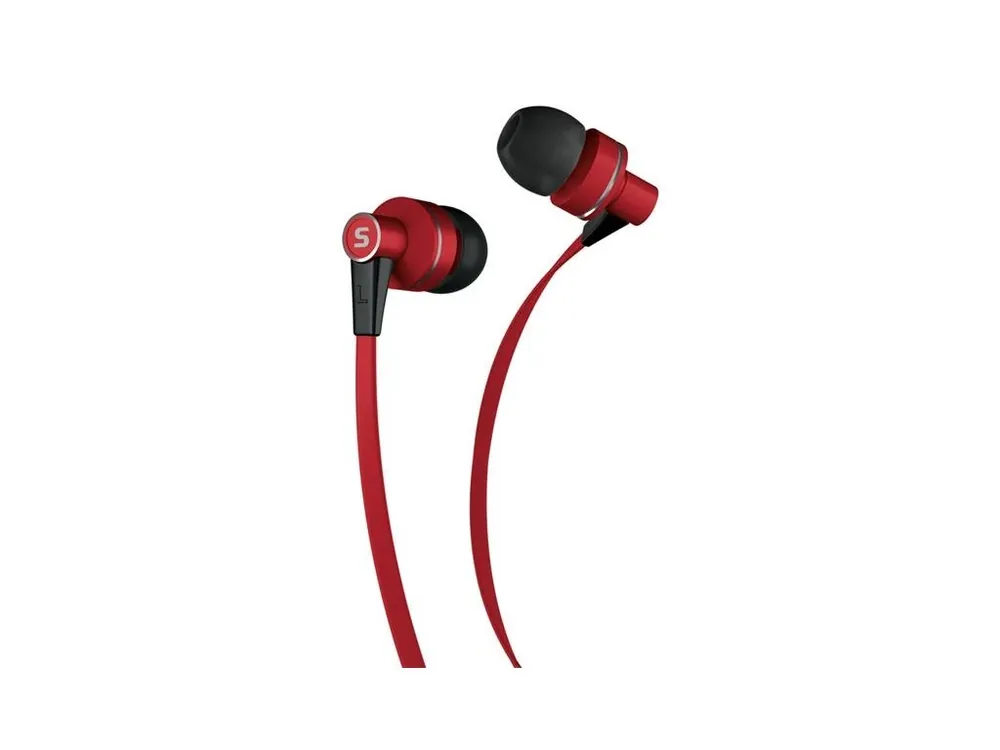 Sluchátka SENCOR SEP 300 Mic Red Met Koupit Online