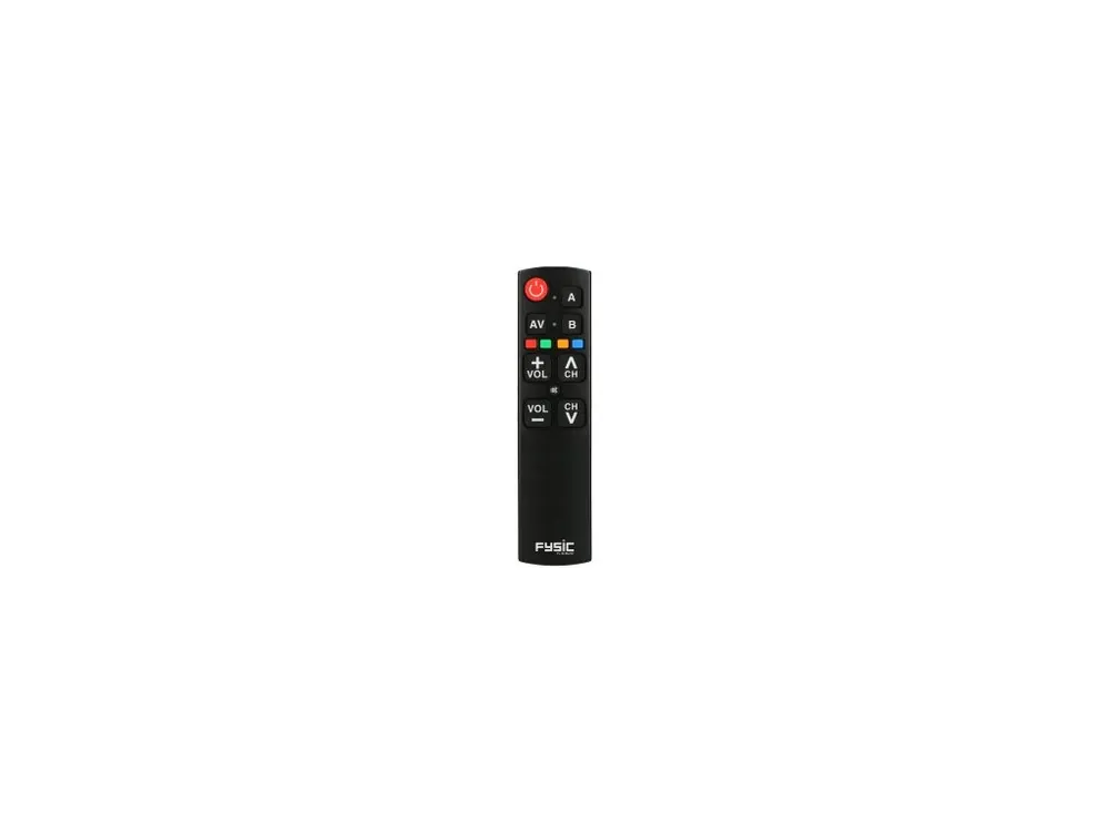 Cenově Výhodný Zjednodušené univerzální dálkové ovládání s velkými tlačítky Fysic FC-REMOTE