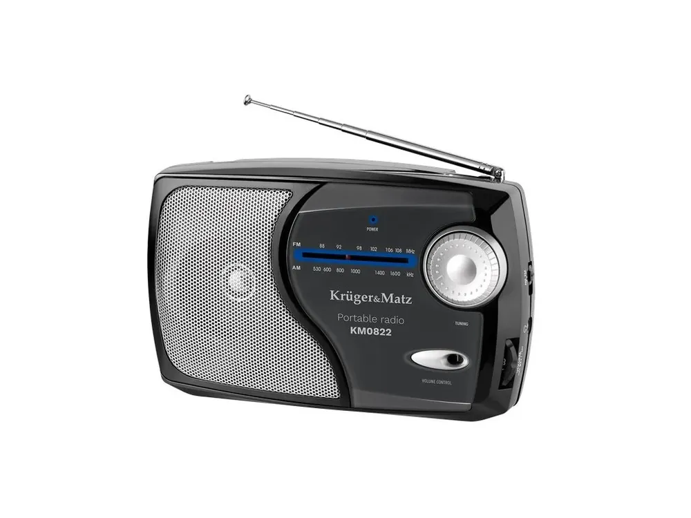 Akční Cena Přenosné rádio AM/FM Kruger&Matz model KM0822, černá