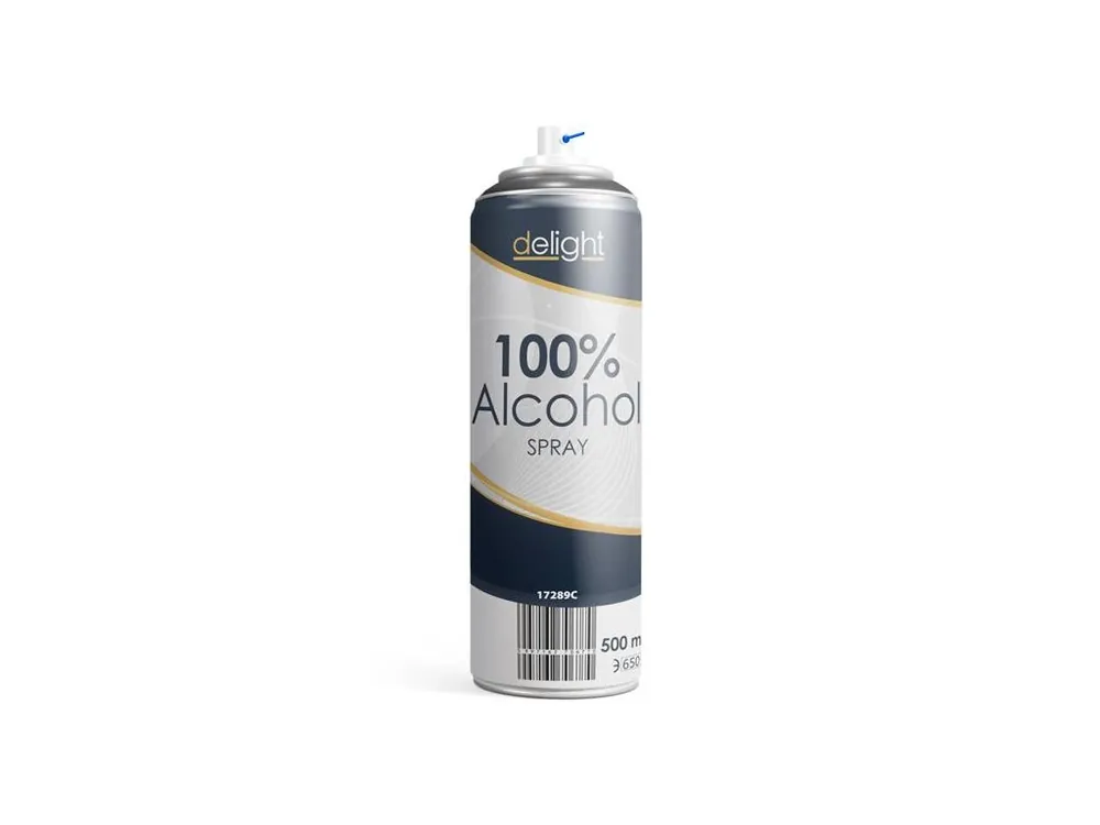 Vrácení Zdarma Alkohol ve spreji DELIGHT 17289C 500ml