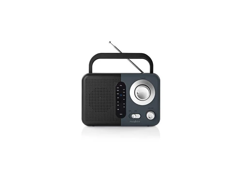 Rádio NEDIS RDFM1300GY Sezónní Sleva