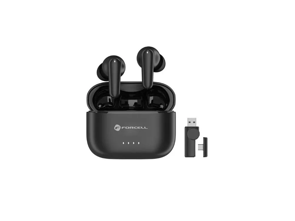 Sluchátka Bluetooth FORCELL F-Audio Super Clear Calls Black Cenová Bomba