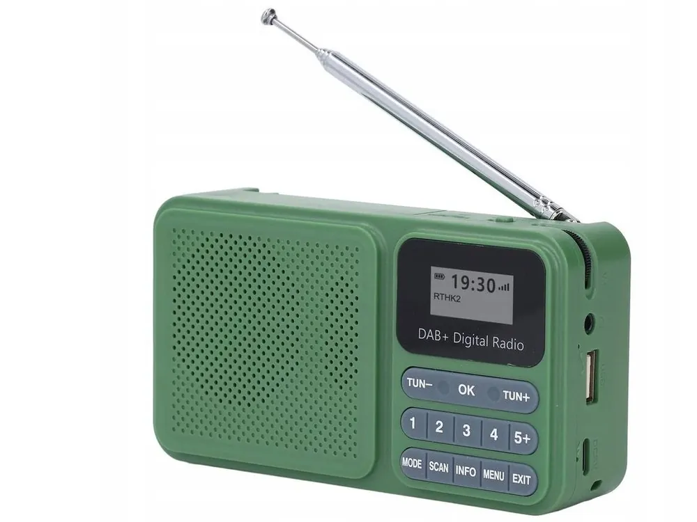 Openbox DAB-P11-SOLAR Přenosné DAB+/FM rádio s BT, MP3, nabíjení USB-C/solární panel Značkový