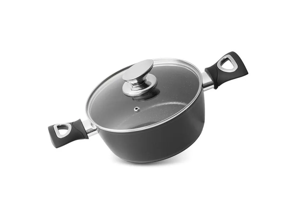 Nejlepší Cena Hrnec s poklicí MagicHome Black Line, 20cm, 2,1l