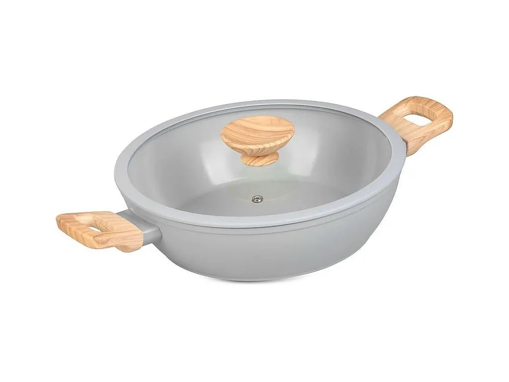 Sleva Hrnec MagicHome Harmony, se skleněnou poklicí, 26cm, keramický povrch