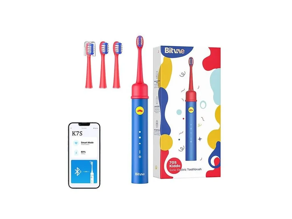 Oblíbený Zubní kartáček BITVAE BVK7S Blue dětský