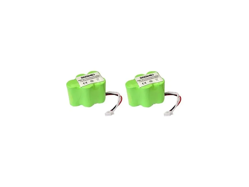 Baterie pro ECOVACS DEEBOT D62, D66, D73, D76, D77 GOOWEI 3300mAh Ni-Mh 2ks Ihned K Objednání