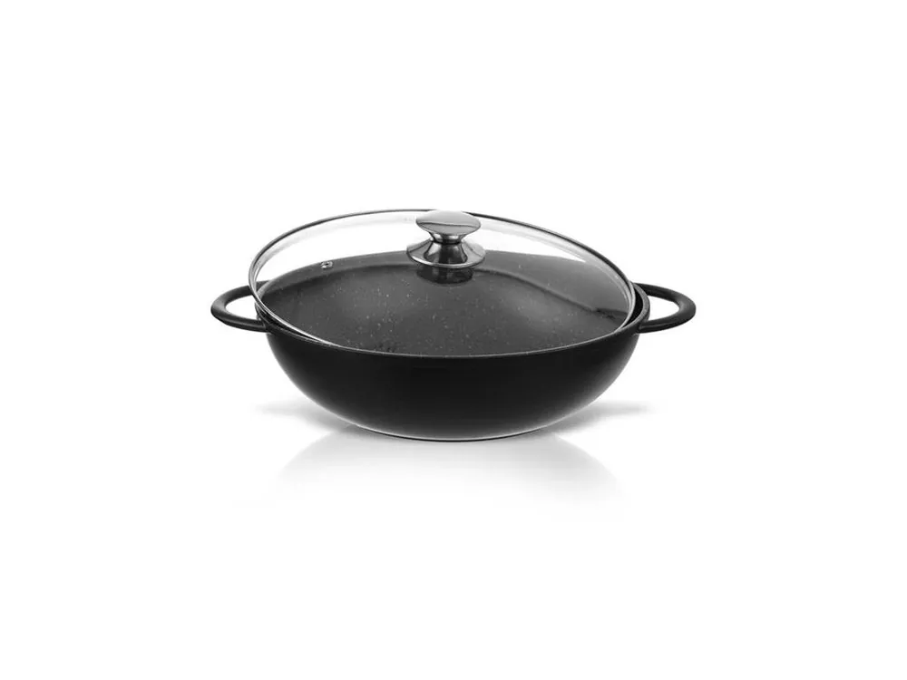 Wok pánev s poklicí ORION Grande 32cm Cenově Výhodný
