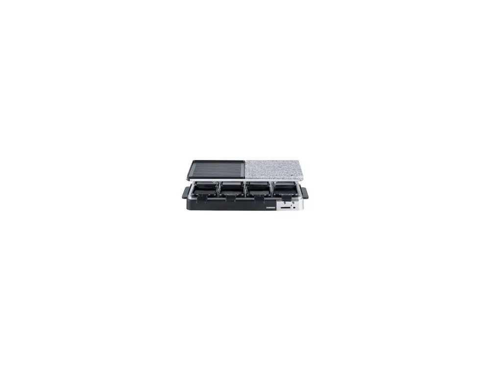 Super Cena Raclette gril/kamenná deska pro 8 osob černá MELISSA 16300027