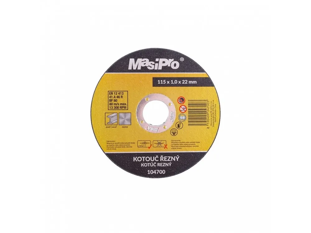 Nakupujte Hned Kotouč řezný - ocel 115x1mm