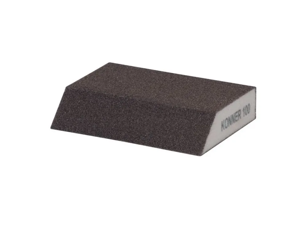 Nejlepší Volba Brusná houba zkosená KONNER 125x90x65x25mm, G100