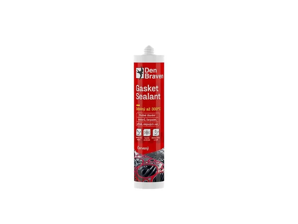 Expresní Doručení Gasket sealant DEN BRAVEN červený 280ml