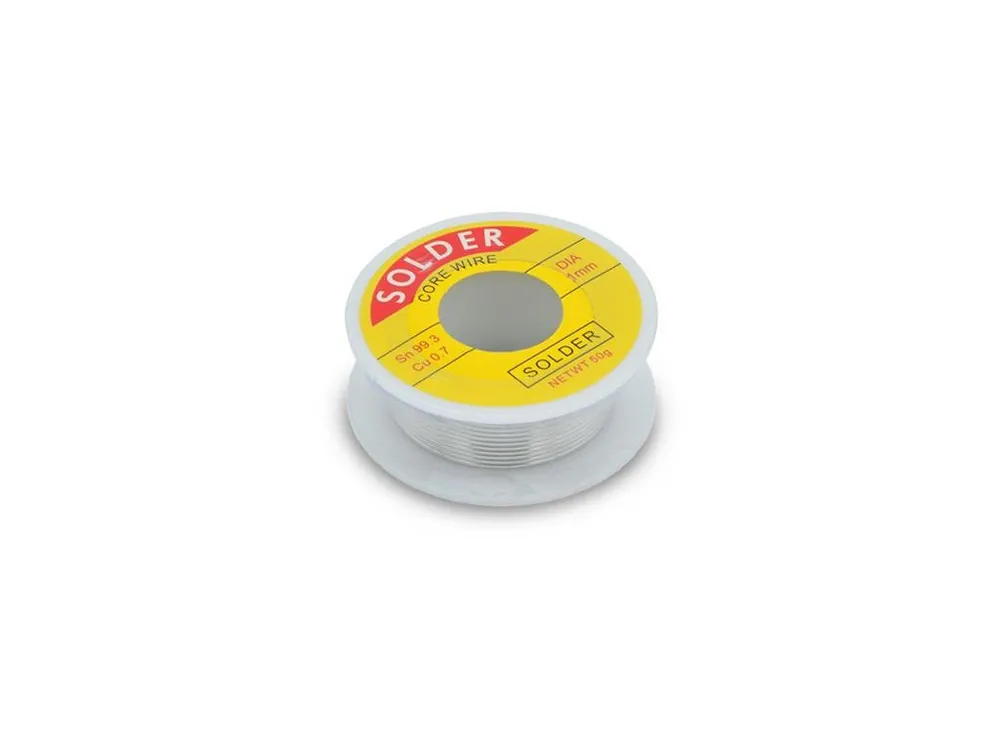Cín 1.0mm 50g 99,3%Sn 0,7%Cu + tavidlo 2% Top Prodej