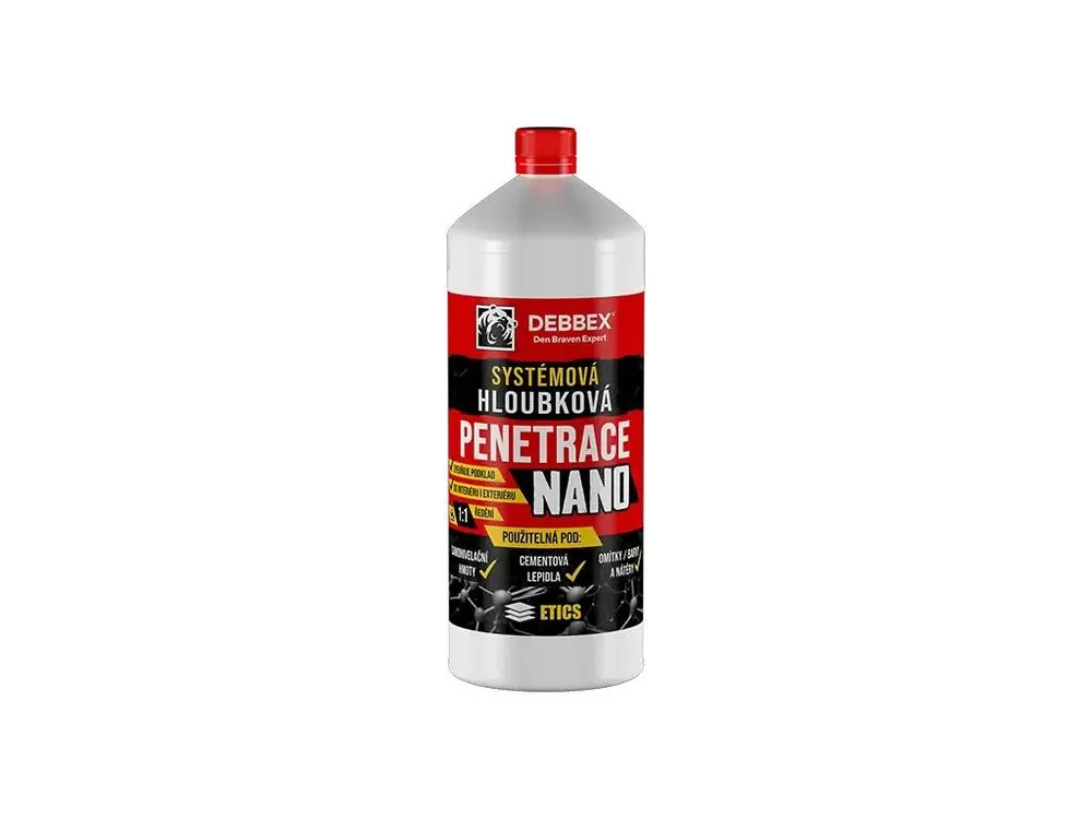 Časově Omezené Penetrace hloubková DEN BRAVEN Nano transparentní 3l