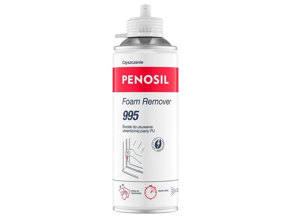 Sezónní Sleva Čistič vytvrzené PU pěny PENOSIL 995 transparentní, 320ml /PE-A6470/