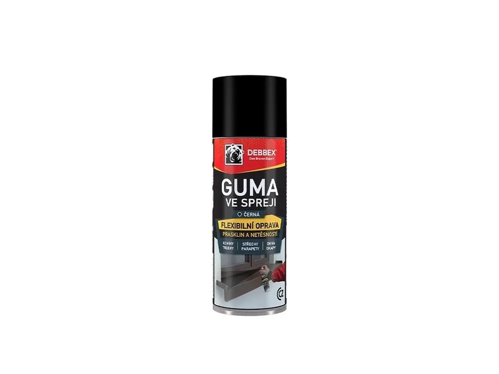 Guma ve spreji DEBBEX černá 400ml Sleva