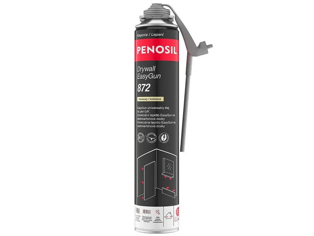 PU lepidlo na sádrokartonové desky PENOSIL 872 krémové, 750ml Hit Sezóny