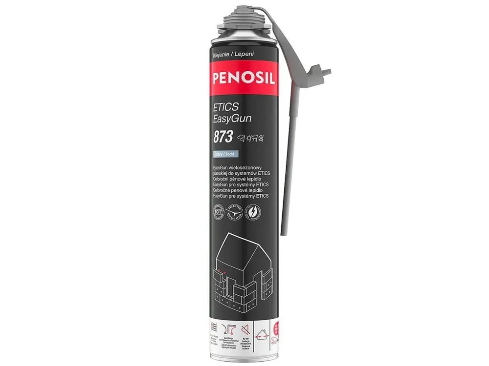 PU lepidlo na polystyren ETICS EasyGun PENOSIL 873 šedé, 750ml Autentický