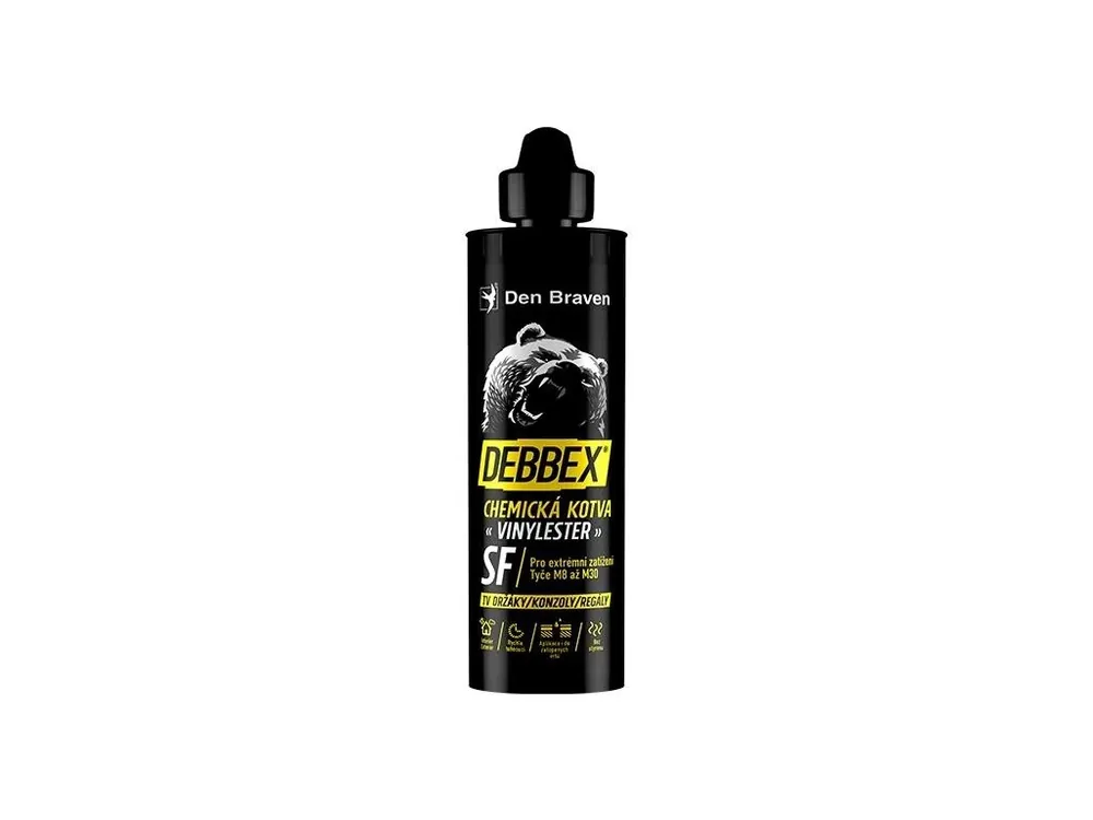 Oblíbený Kotva chemická DEBBEX SF VINYLESTER 410ml Fóliový Systém