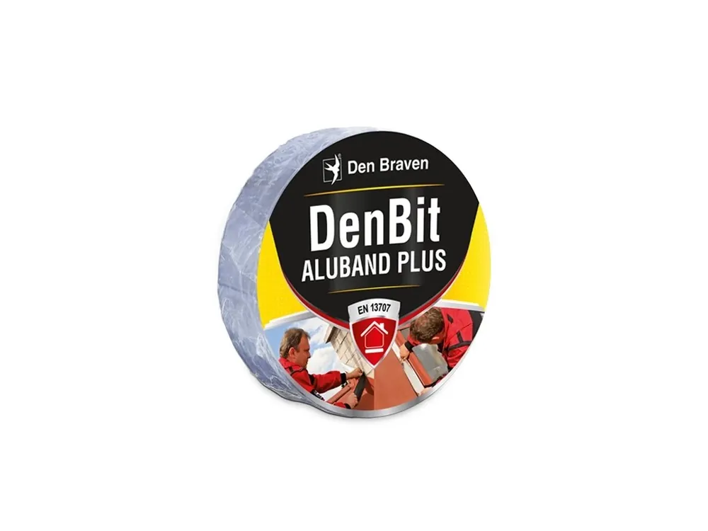 Aktuální Střešní bitumenový pás DEN BRAVEN DenBit Aluband PLUS 75mmx10m