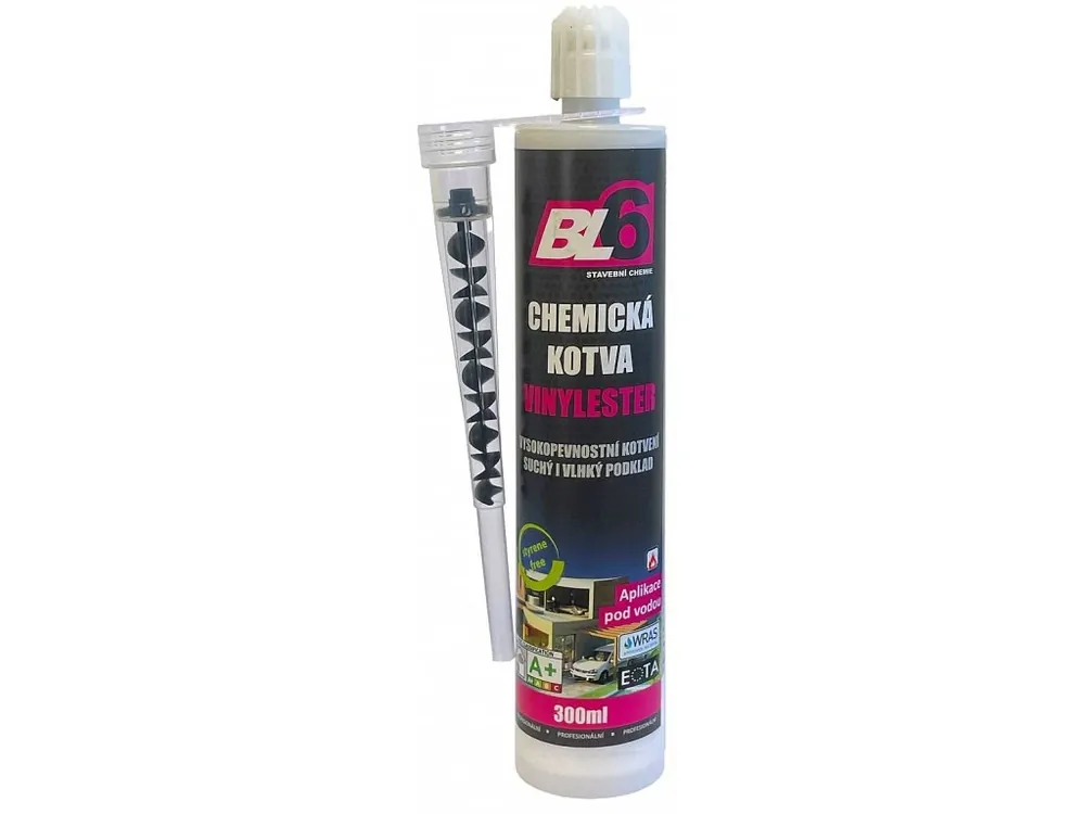 Expresní Doručení Chemická kotva vinylester BL6 - kartuše 300ml
