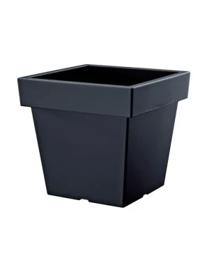 Ihned K Objednání Květináč LOFLY LOW antracit 19,3cm