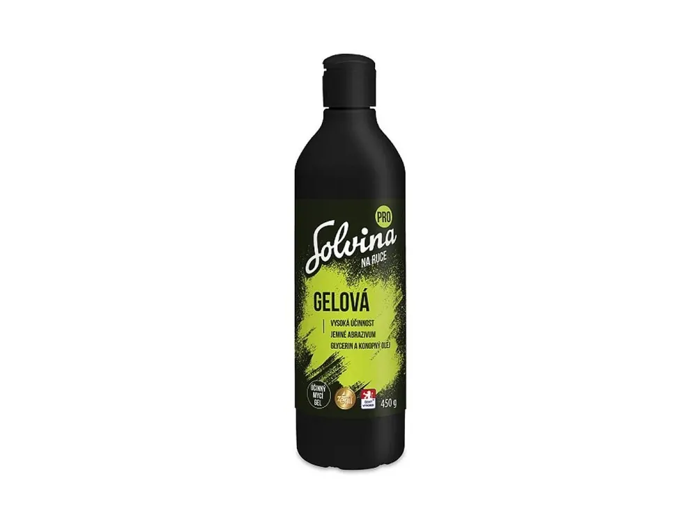 Mycí gel s jemným abrazivem Solvina profi gelová, 450g Cenová Bomba