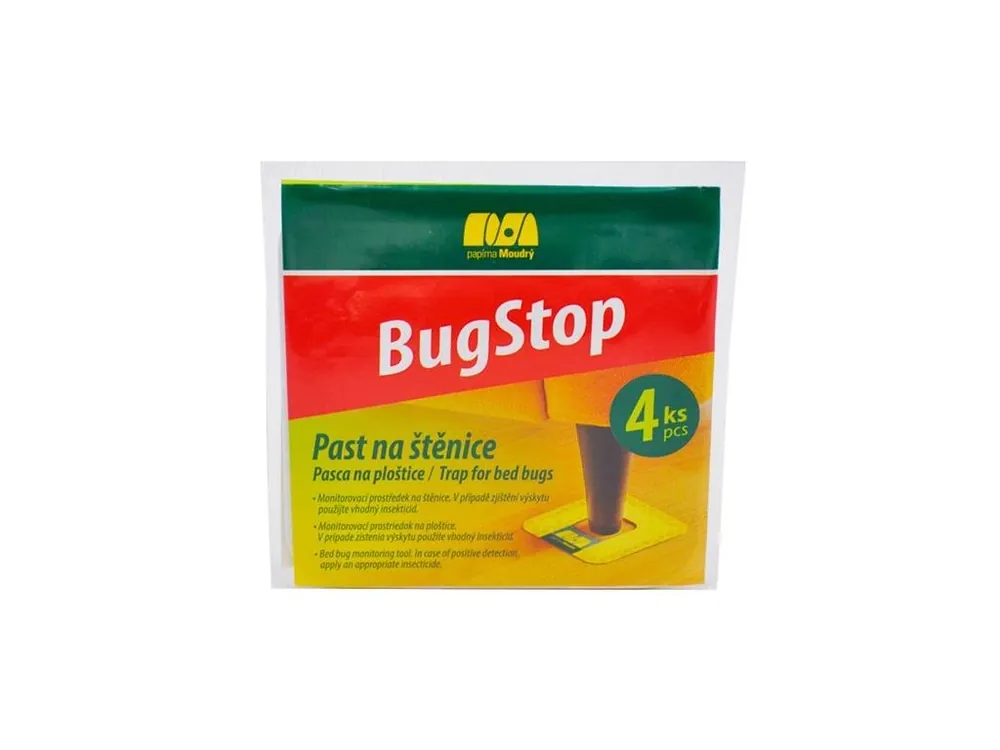 Nástraha na štěnice AGROBIO PM BugStop 4ks Originální