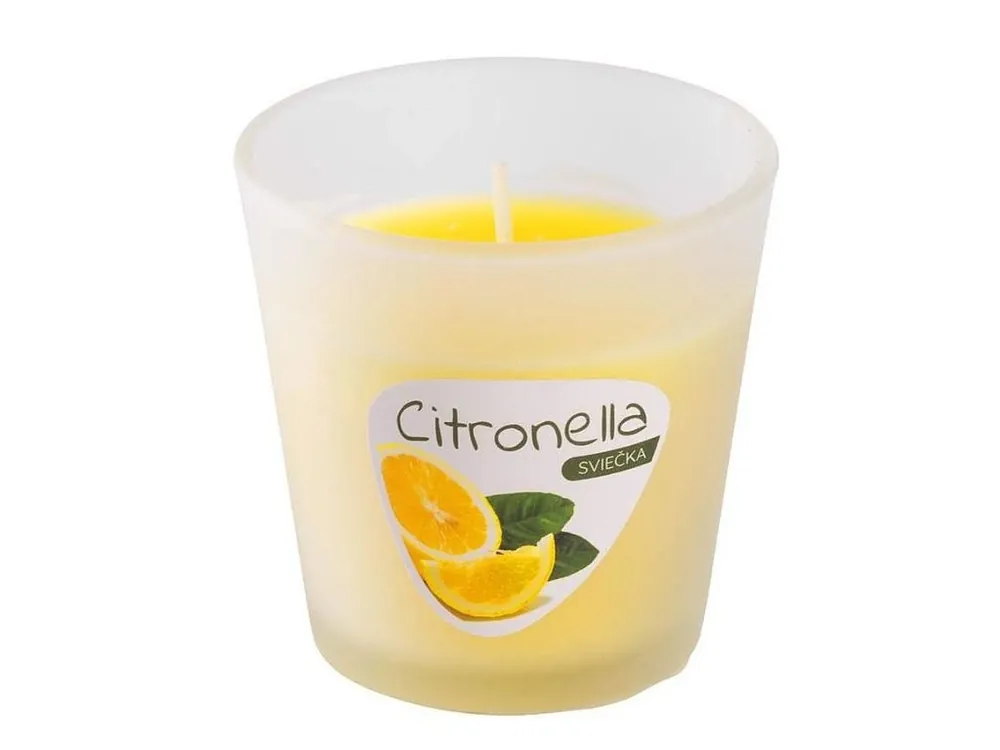 Nejlepší Cena Svíčka Citronella repelent, pohár 8x7cm/80g