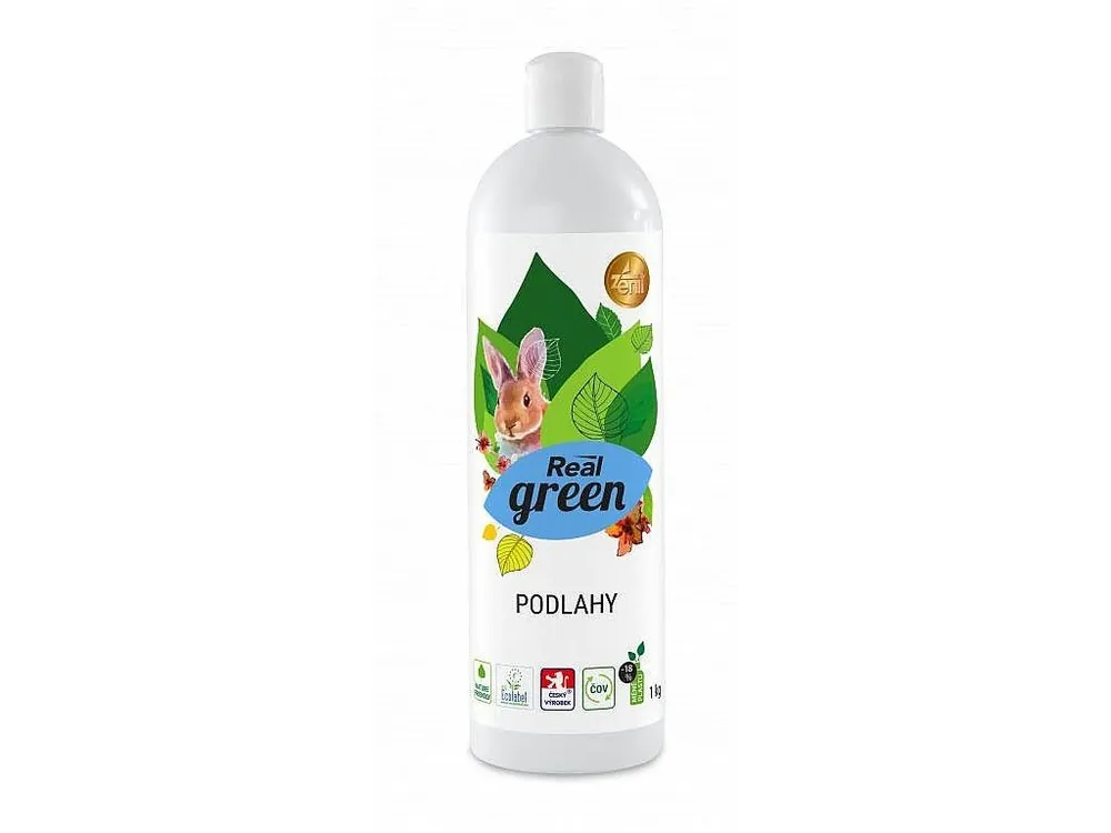 Mycí prostředek na všechny druhy podlah Real green EKO, 1kg Akční Cena