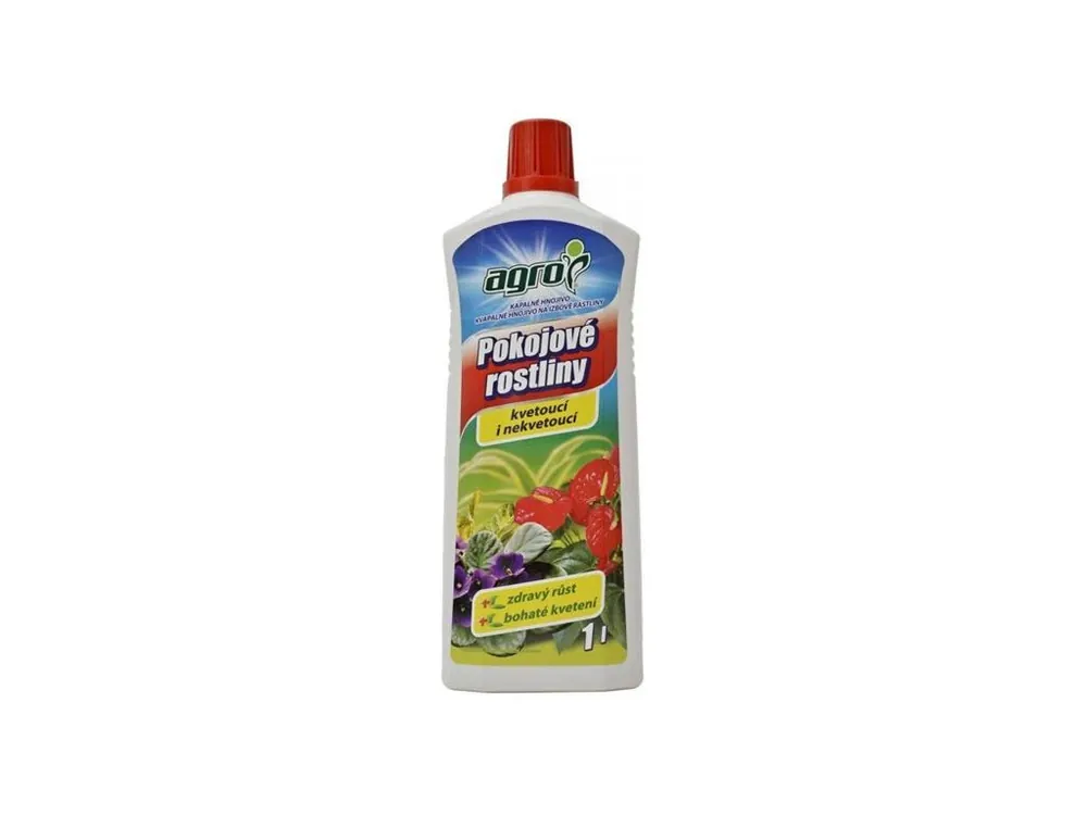 Hnojivo pro pokojové rostliny AGRO 1l Koupit Online
